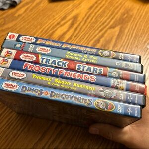 Thomas The Train DVD Lot of 6 - Thomas & Friends Video Collection